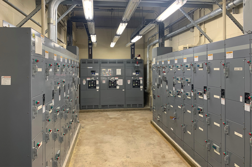 Fox Metro Water Reclamation Electrical Room