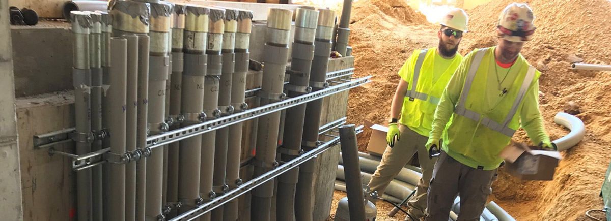 Jason Lenz & Cameron Purl Installing New Underground Utilities