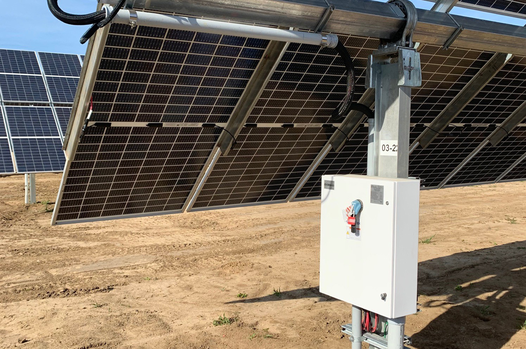 Dane County Airport Solar Field Combiner Box