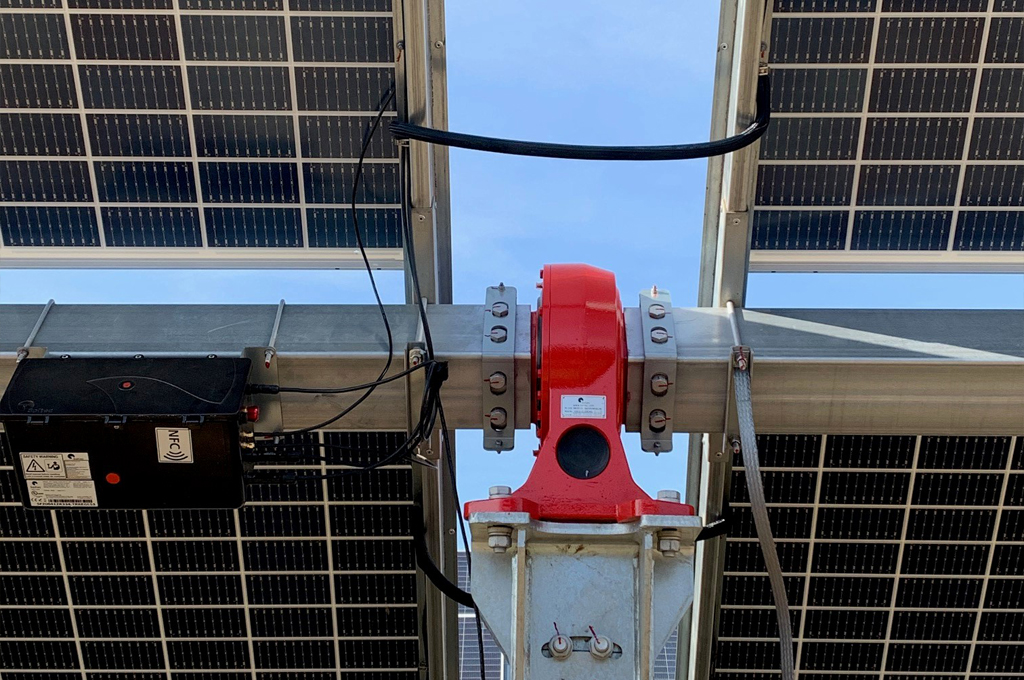 Dane County Airport Solar Field Tracker