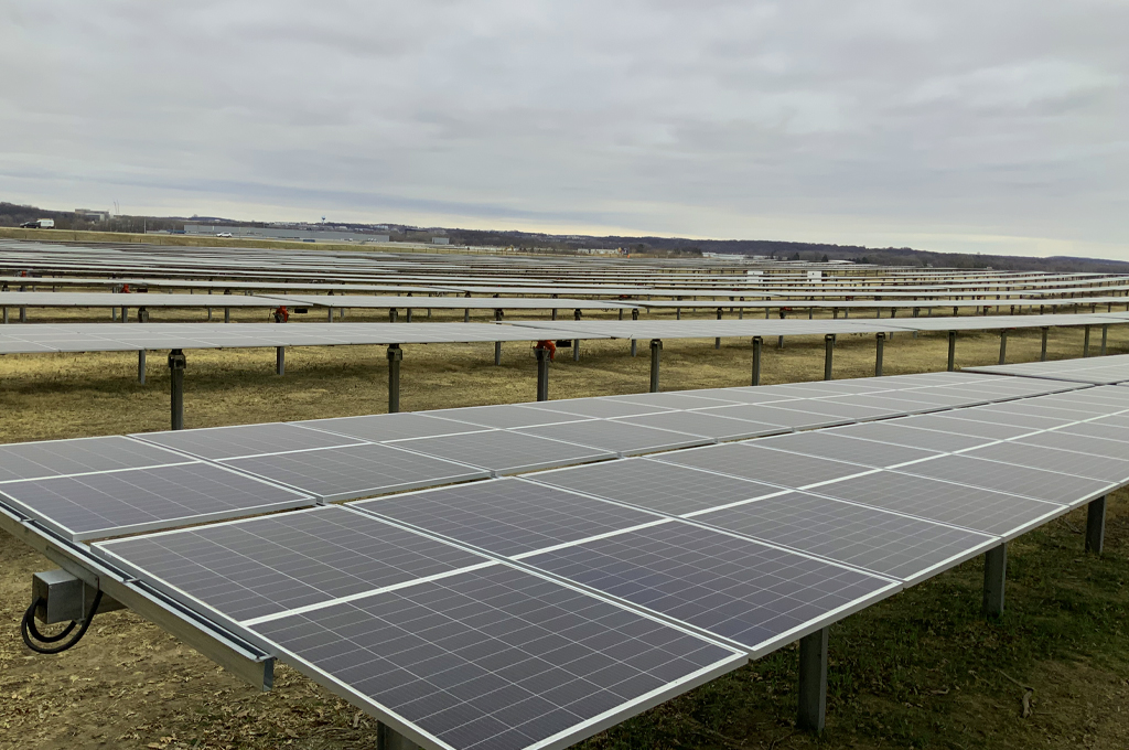Dane County Airport Solar Field