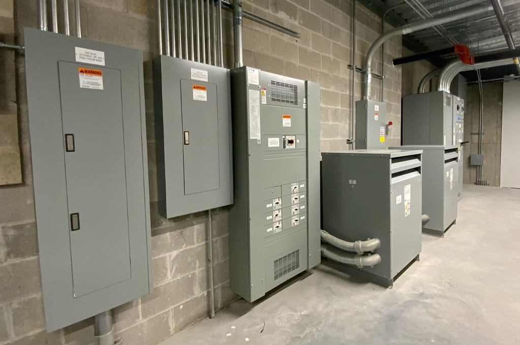The Lincoln Academy Main Electrical Room