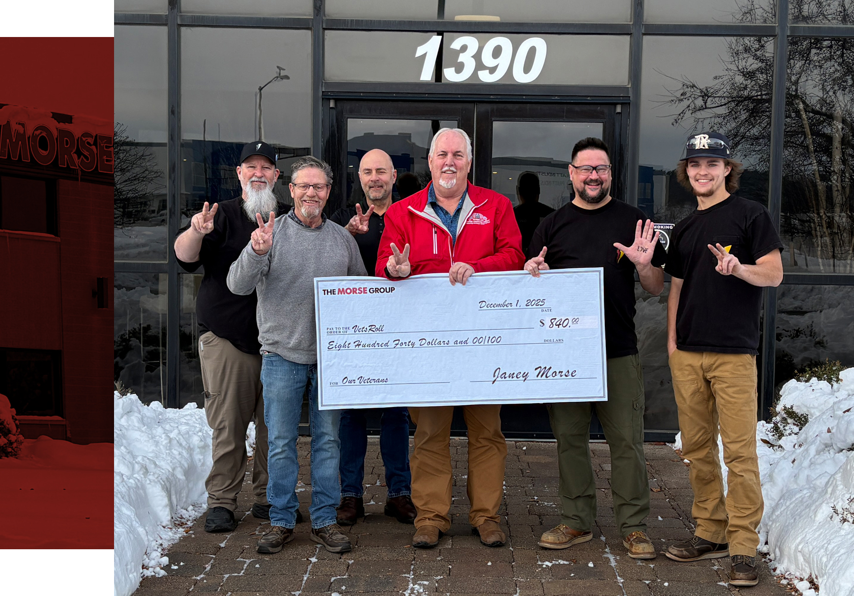 Supporting Veterans with a donation to VetsRoll