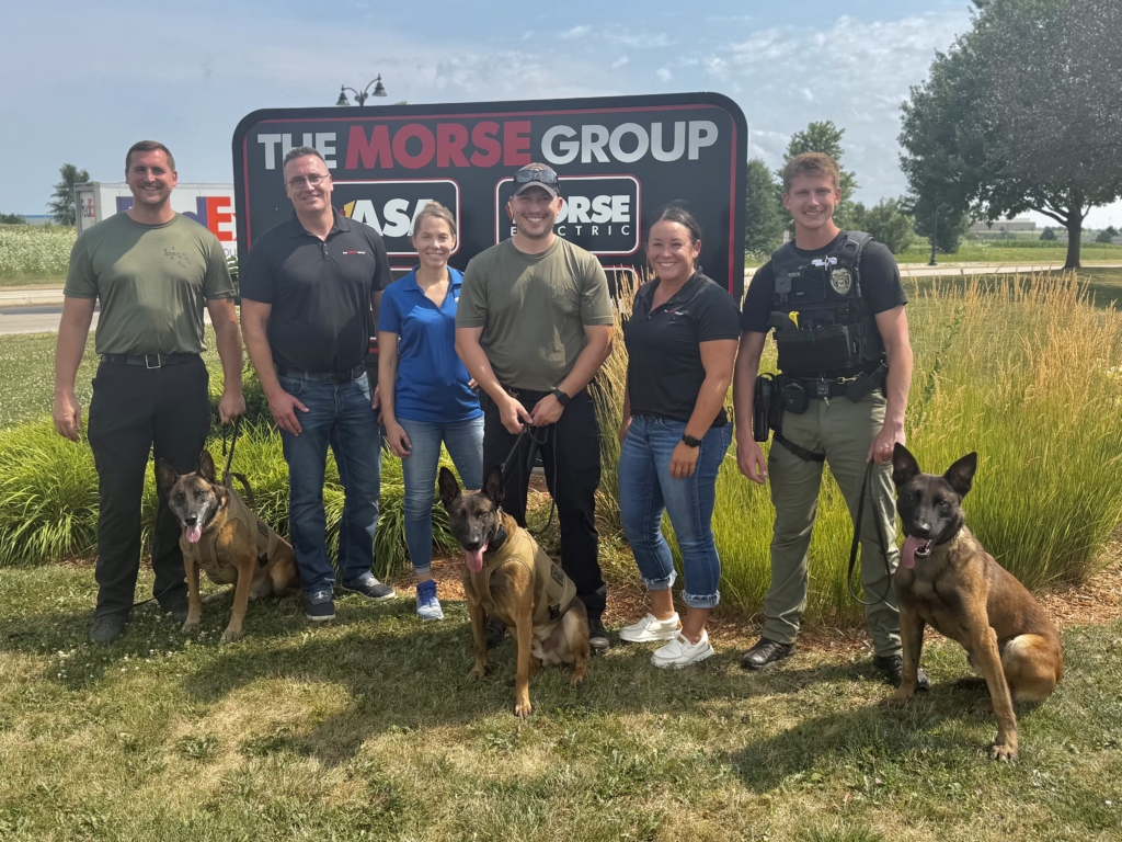 The Morse Group Supports Local K9 Units at Pavilion Pawty
