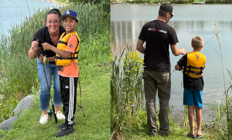 Cops & Bobbers Youth Fishing Event