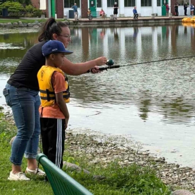 Cops & Bobbers Youth Fishing Event